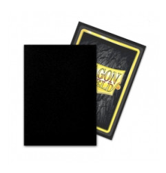 Dragon Shield Sleeves: Black Outer Matte (100)