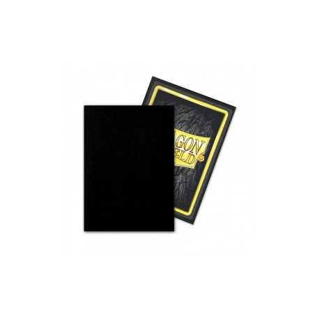 Dragon Shield Sleeves: Black Outer Matte (100)