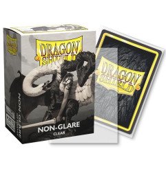 Dragon Shield Sleeves: Matte NonGlare Clear V2 (100)