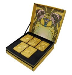 Yu-Gi-Oh! Lingotes Exodia the Forbidden One Limited Edition (bañado en oro)