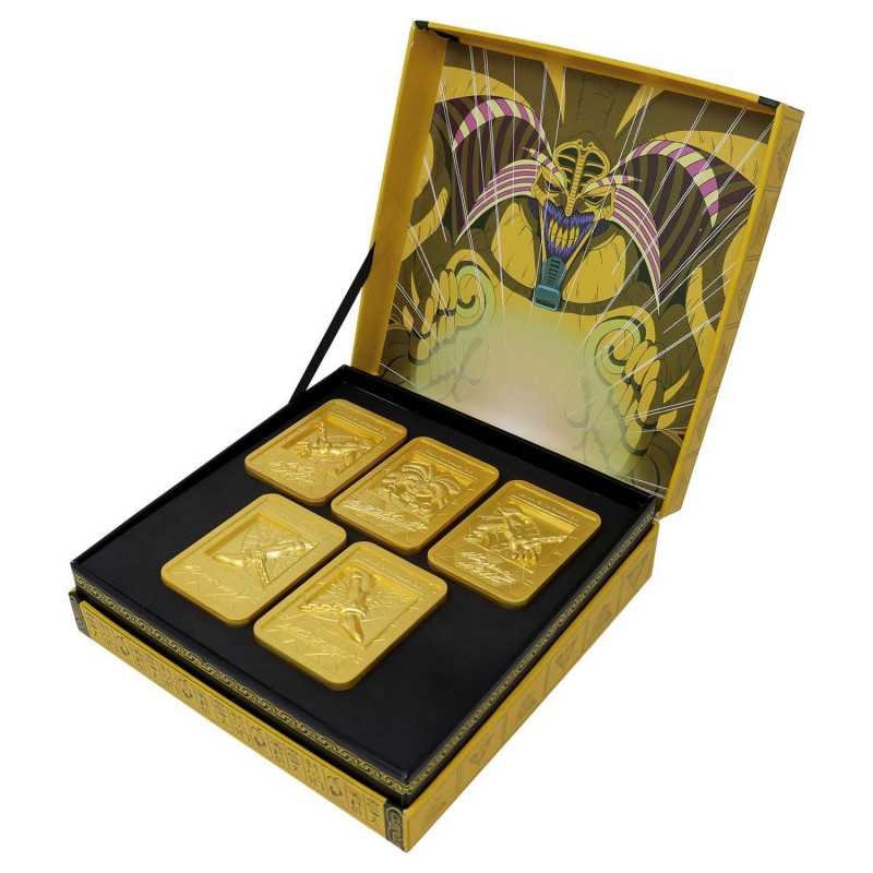 Yu-Gi-Oh! Lingotes Exodia the Forbidden One Limited Edition (bañado en oro)