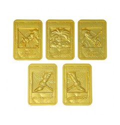 Yu-Gi-Oh! Exodia the Forbidden One Limited Edition Gold-Plated Ingots
