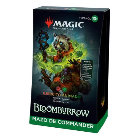 [ESPAÑOL] Magic The Gathering: Bloomburrow Mazo Commander Ejercito Animado
