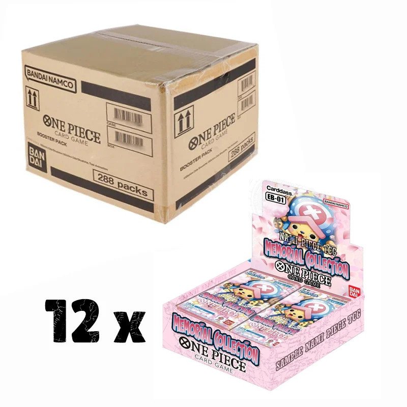 [ENGLISH] One Piece Card Game EB-01 Memorial Collection Case