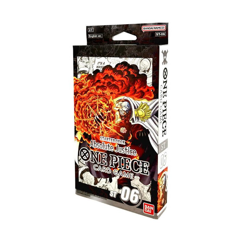 [ENGLISH] One Piece Card Game Starter Deck -Absolute Justice- [ST-06]
