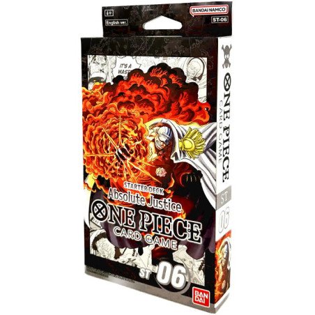 [INGLÉS] One Piece Card Game Starter Deck -Absolute Justice- [ST-06]