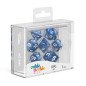 Oakie Doakie Dice Dados RPG-Set Marble - Blue (7)