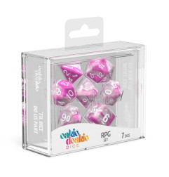 Oakie Doakie Dice Dados RPG-Set Gemidice - Magnolia (7)