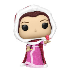 La bella y la bestia Figura POP! Movies Vinyl Winter Belle Diamond Collection