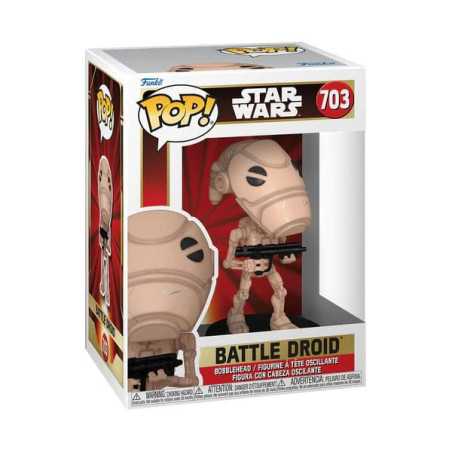Star Wars: Episodio I - La amenaza fantasma Anniversary POP! Vinyl Figura Battle Droid
