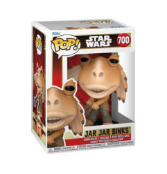 Star Wars: Episodio I - La amenaza fantasma Anniversary POP! Vinyl Figura Jar Jar Binks w/ Booma Balls