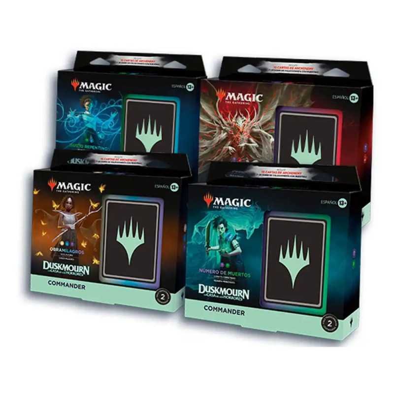 [ESPAÑOL] Magic The Gathering: Duskmourn House of Horror Pack de Mazos de Commander