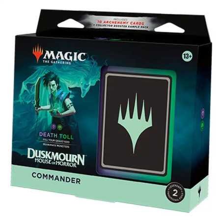 [INGLÉS] Magic The Gathering: Duskmourn House of Horror Pack de Mazos de Commander