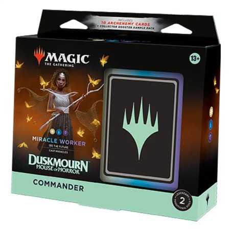 [INGLÉS] Magic The Gathering: Duskmourn House of Horror Mazo Commander Miracle Worker