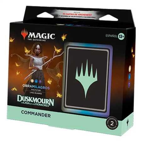 [SPANISH] Magic The Gathering: Duskmourn House of Horror Commander Deck Miracle Worker