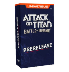 [ENGLISH] UniVersus: Attack on Titan: Battle for Humanity: Prerelease Event Kit