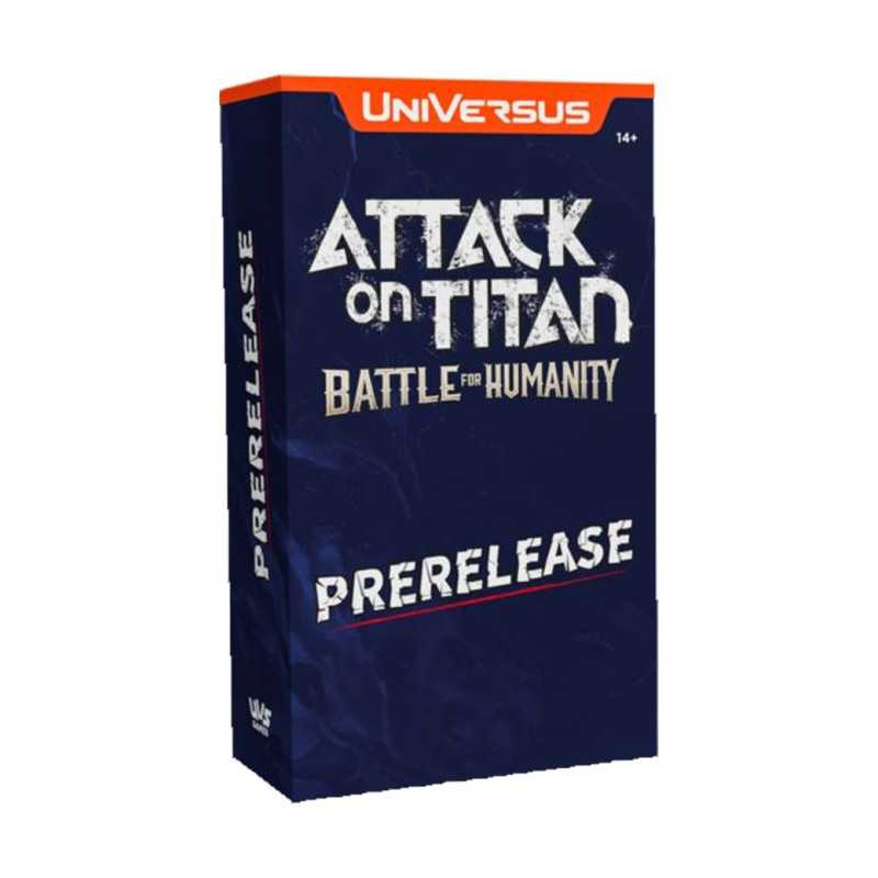 [ENGLISH] UniVersus: Attack on Titan: Battle for Humanity: Prerelease Event Kit