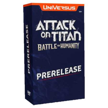 [ENGLISH] UniVersus: Attack on Titan: Battle for Humanity: Prerelease Event Kit