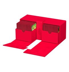 Ultimate Guard Twin Flip`n`Tray 266+ Xenoskin Rojo