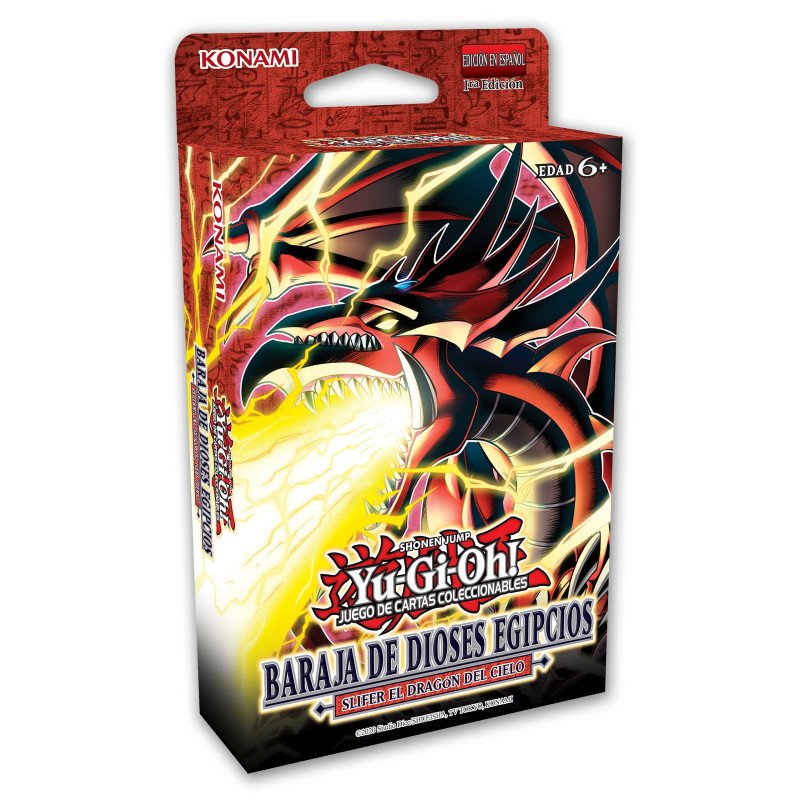 [ESPAÑOL] Yu-Gi-Oh! Baraja de Estructura Dioses Egipcios: Slifer el Dragón del Cielo