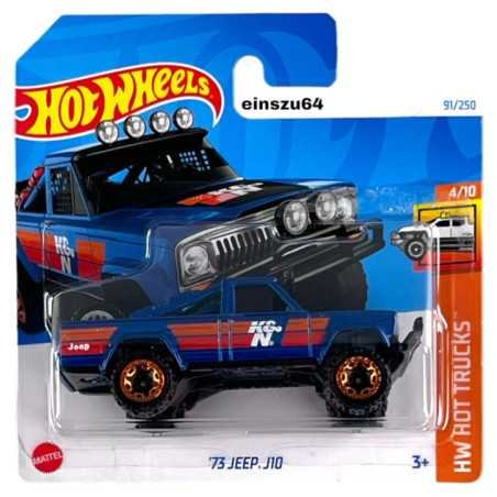 Hot Wheels '73 Jeep J10 nº 91 HTC31 Serie 4/10