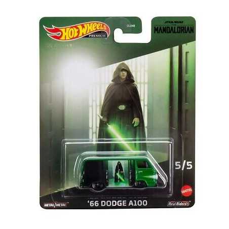 Hot Wheels Pop Culture Star Wars Mandalorian 66 Dodge A100 Van Green 2023 Serie 5/5