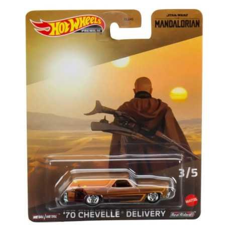 Hot Wheels Star Wars Mandalorian 1970 Chevy Chevelle Delivery 3/5 Premium 2023