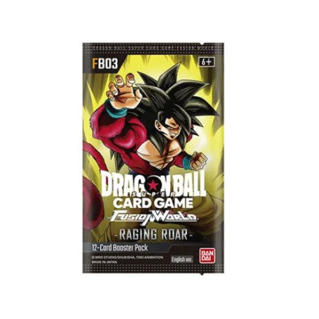 [ENGLISH] Dragon Ball Super Card Game Fusion World FB-03 Raging Roar