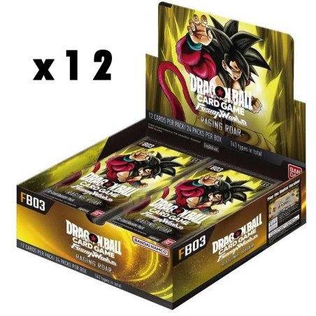 [ENGLISH] Dragon Ball Super Card Game Fusion World FB-03 Raging Roar CASE