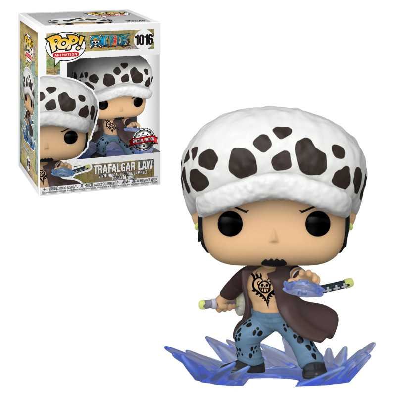 One Piece POP! TV Trafalgar Embalaje Dañado