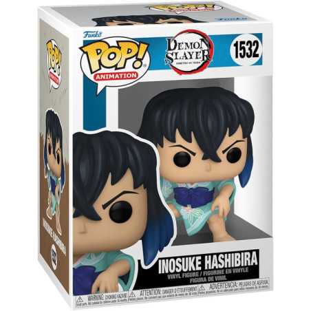 Demon Slayer: Kimetsu no Yaiba Figura POP! Animation Inosuke(Kimono)