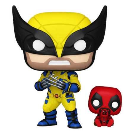 Deadpool 3 Figura POP & Buddy! Wolverine w/ Babypool