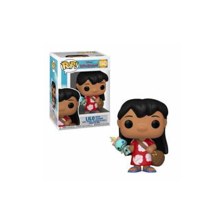 Lilo & Stitch POP! Disney  Vinyl Figura Lilo w/Scrump