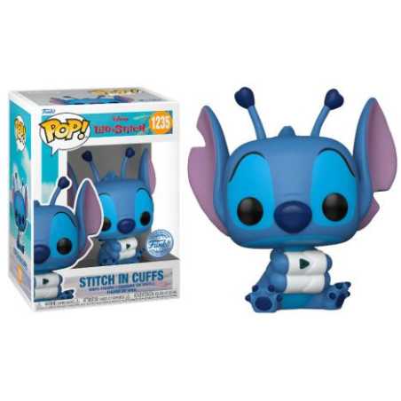 Lilo & Stitch POP! Disney  Vinyl Figura Stitch in cuffs