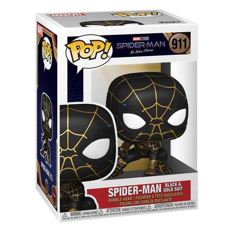 Spider-Man: No Way Home POP! Vinyl Figura Spider-Man (Black & Gold Suit)