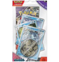 [INGLÉS] Pokémon Escarlata y Púrpura Fuerzas Temporales Premium Checklane Blister