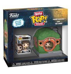 El Señor de los Anillos Bitty POP! Town Vinyl Figura Frodo at Shire