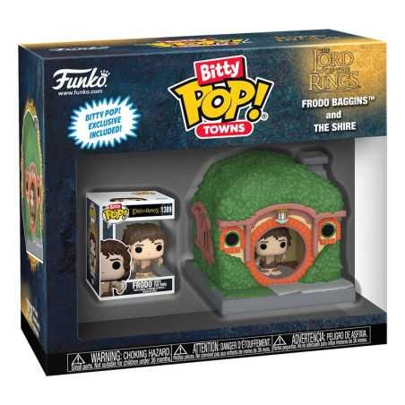 El Señor de los Anillos Bitty POP! Town Vinyl Figura Frodo at Shire