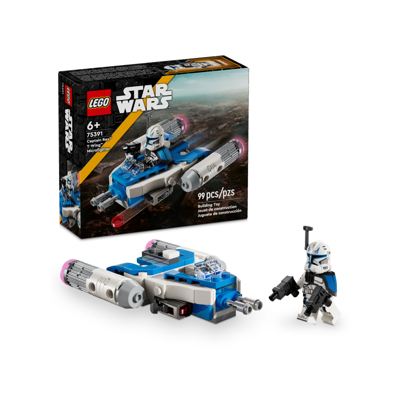 Lego 75391 Microfighter: Ala-Y del Capitán Rex