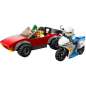 Lego City 60392 Moto de Policía y Coche a la Fuga Lego City 60392 Moto de Policía y Coche a la Fuga