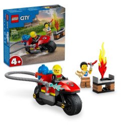 Lego City 60410 Moto de Rescate de Bomberos