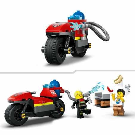 Lego City 60410 Moto de Rescate de Bomberos