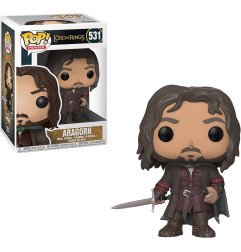 El Señor de los Anillos Figura POP! Movies Vinyl Aragorn