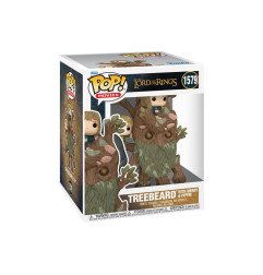 El Señor de los Anillos Super Sized POP! Animation Vinyl Figura Treebeard w/Mary & Pip 15 cm