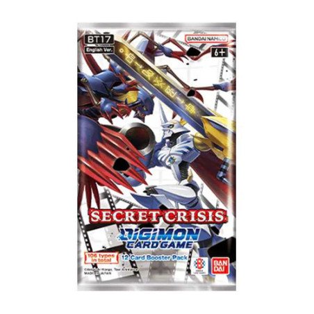 [ENGLISH] Digimon Card Game BT-17 Secret Crisis Booster