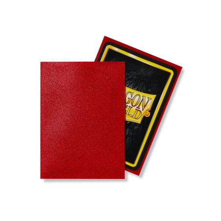 Dragon Shield Standard Sleeves Matte Ruby (100 Sleeves)