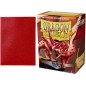 Fundas Dragon Shield Standard Matte Ruby (100 fundas)