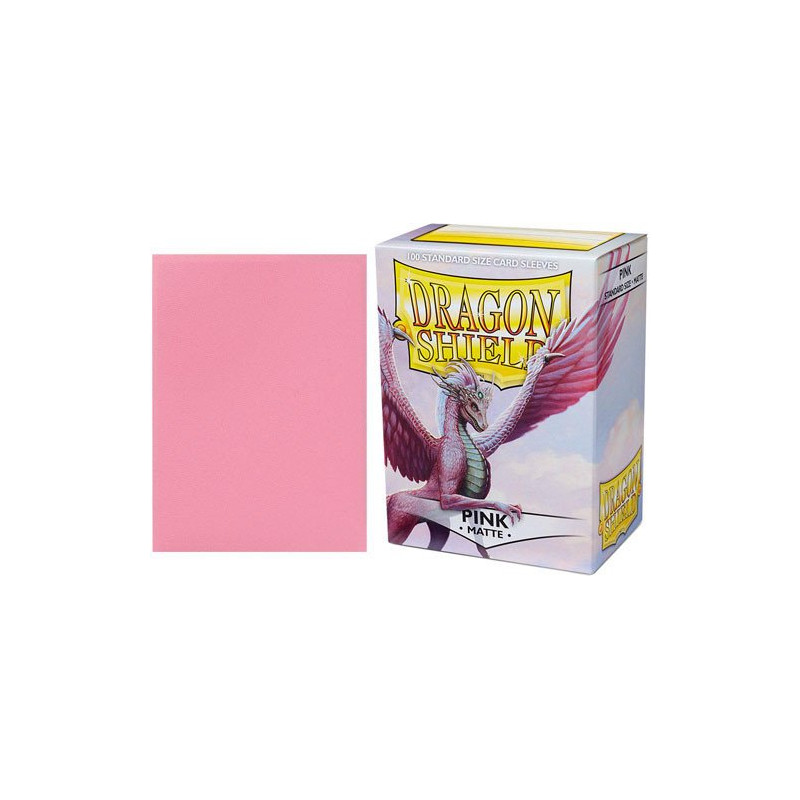 Dragon Shield Dual Matte Sleeves Pink (100 Sleeves) Dragon Shield Dual Matte Sleeves Pink (100 Sleeves)