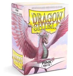 Dragon Shield Dual Matte Sleeves Pink (100 Sleeves)