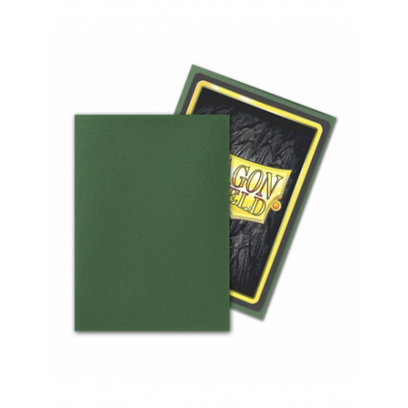 Dragon Shield Sleeves: Forest Green Matte (100)